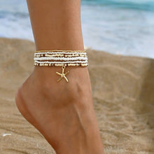 Afbeelding in Gallery-weergave laden, Elastisch Enkelbandje multicolor 6 stuks