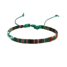 Afbeelding in Gallery-weergave laden, enkelbandje geweven Verstelbaar door middel van de schuifknoop