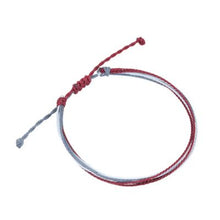 Afbeelding in Gallery-weergave laden, enkelbandje_surf_schuifknoop burgundy
