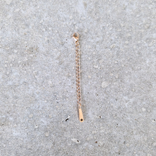 Afbeelding in Gallery-weergave laden, rosé gouden verlengstukje met charm