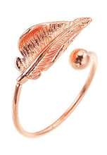 Afbeelding in Gallery-weergave laden, Teenring leaf Rosé- of goudkleur