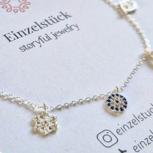 Afbeelding in Gallery-weergave laden, enkelbandje 925 s zilver met bedels