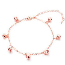 Afbeelding in Gallery-weergave laden, enkelbandje met belletjes rosegoud