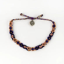 Afbeelding in Gallery-weergave laden, paars surfenkelbandje stof geschikt voor in het water