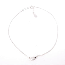 Afbeelding in Gallery-weergave laden, fijn zilveren enkelbandje 925s Echt zilveren enkelbandje van 925 sterling zilver. Zeer fijn en subtiel enkelbandje. Fijne sieraden. fine jewelry