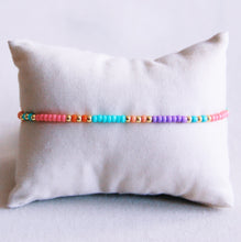 Afbeelding in Gallery-weergave laden, Enkelbandje met kralen multicolor
