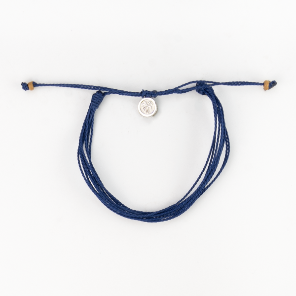 Enkelbandje Malibu Surf Navy blauw | Pineapple Island