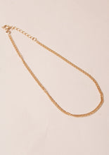 Afbeelding in Gallery-weergave laden, enkelbandje verguld goud flat snake 18 k
